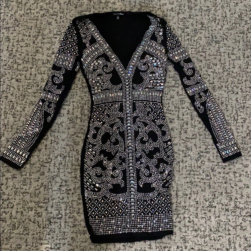 Rhinestone Dress